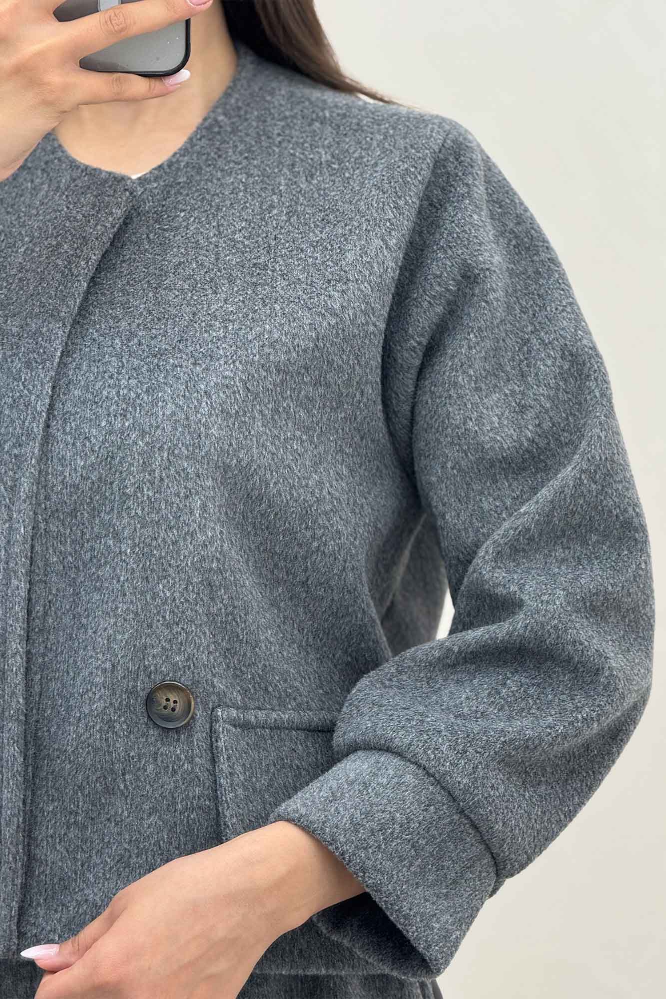 کت و شلوار جیب نما موهر آستردار