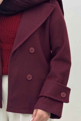 پالتو فوتر یقه انگلیسی پهن ADRIAN