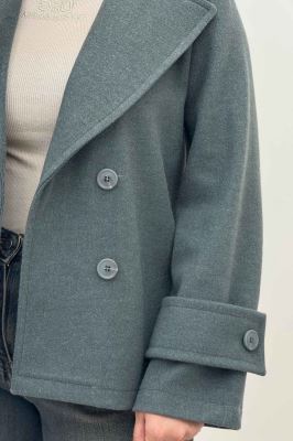 پالتو فوتر یقه انگلیسی پهن ADRIAN