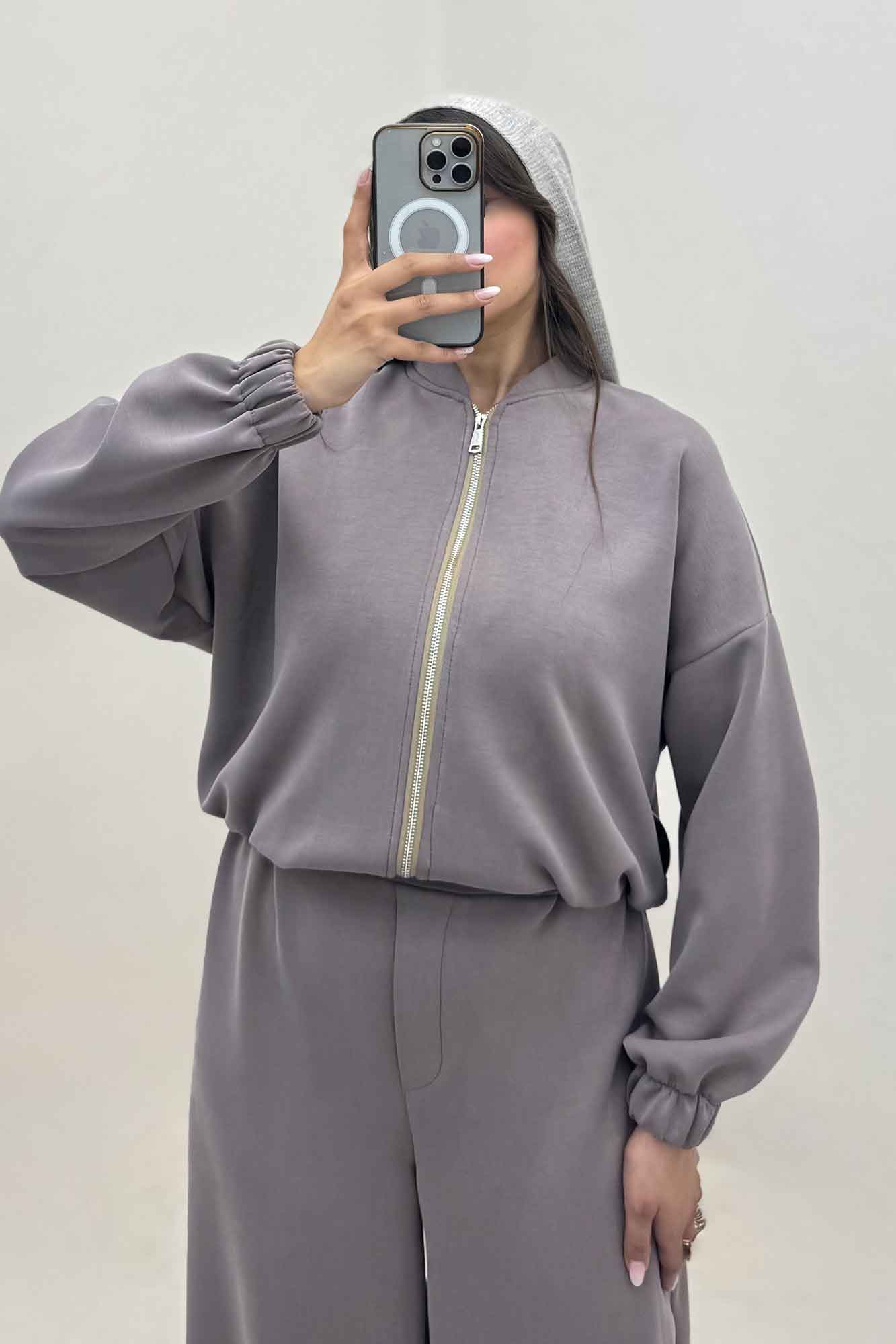 ست سویشرت و شلوار لیزری اویشو