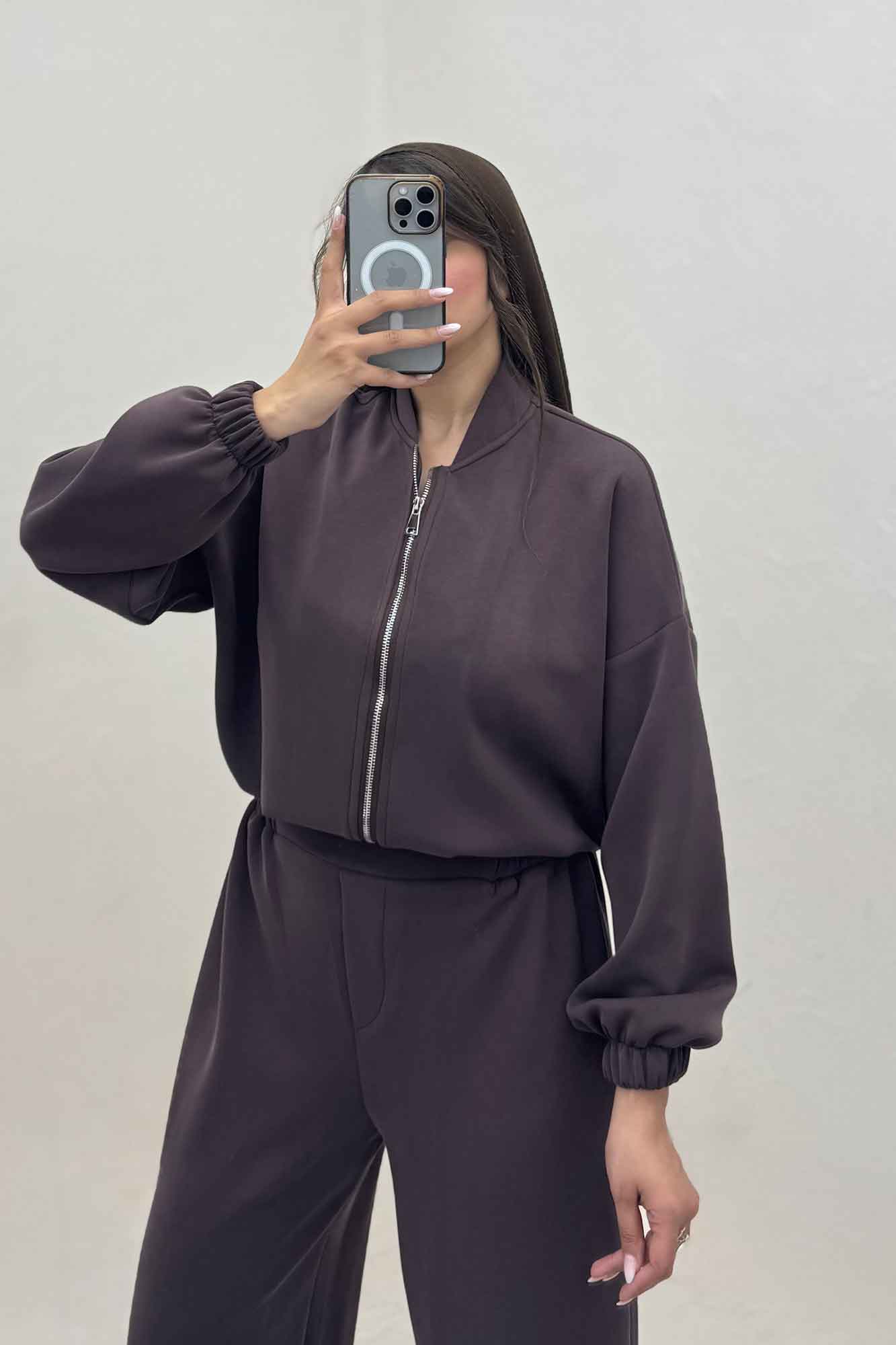 ست سویشرت و شلوار لیزری اویشو