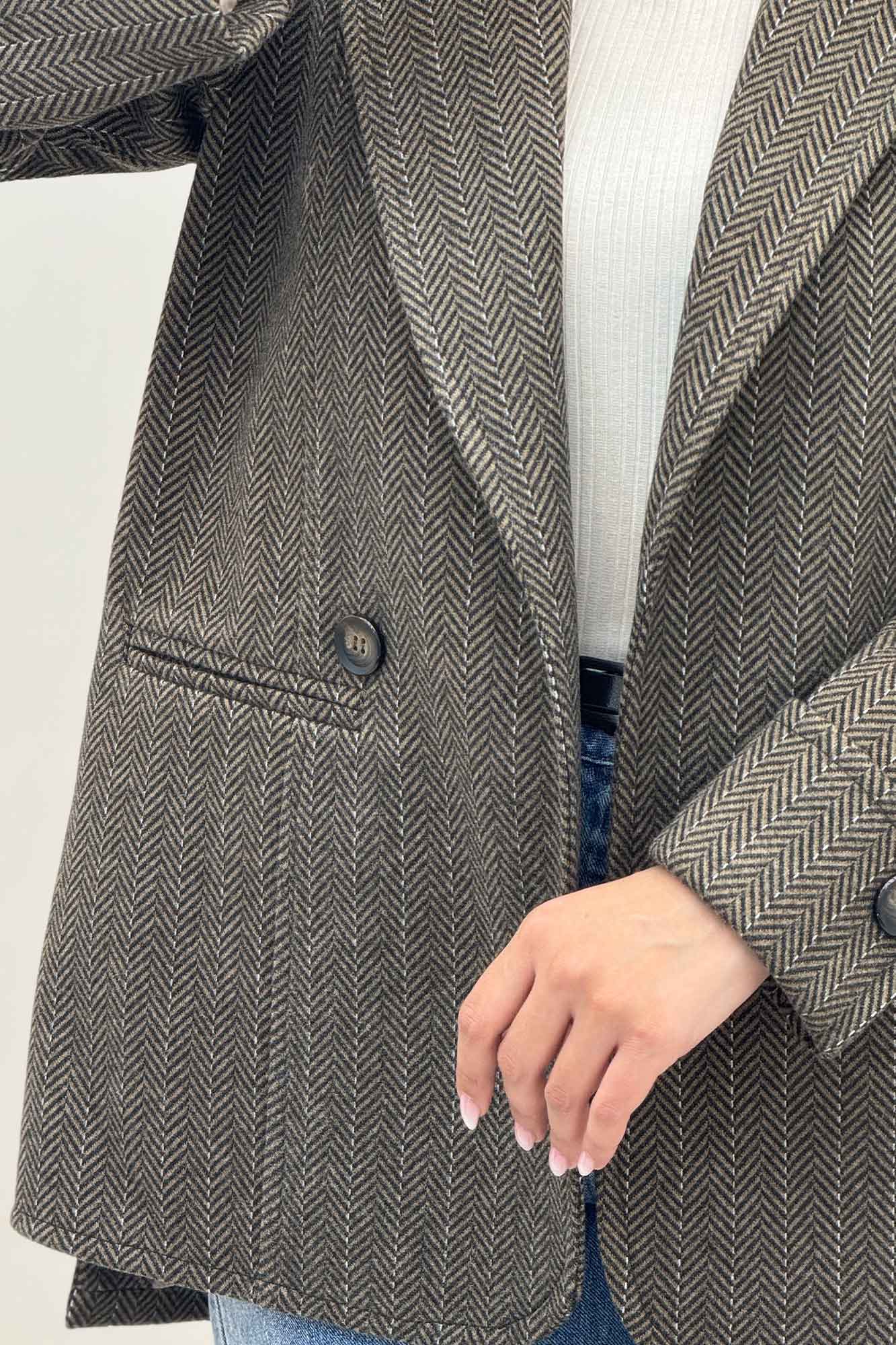 کت فوتر جناقی آستردار RONI