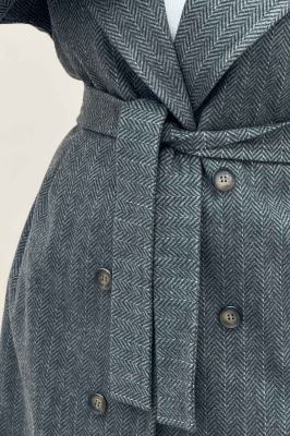 پالتو بلند فوتر جنافی آستردار پیکسی