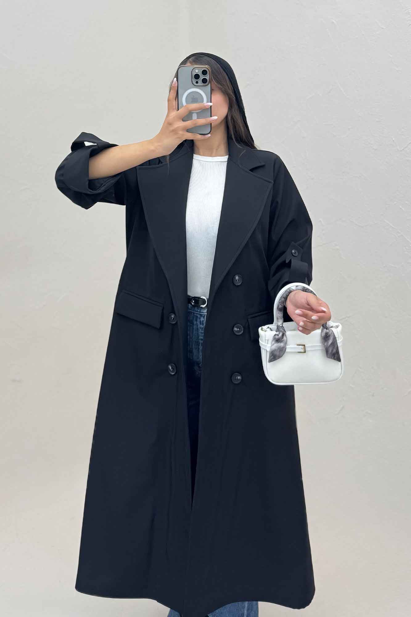 بارانی سانتانا آستین پاگن مدل DEXO