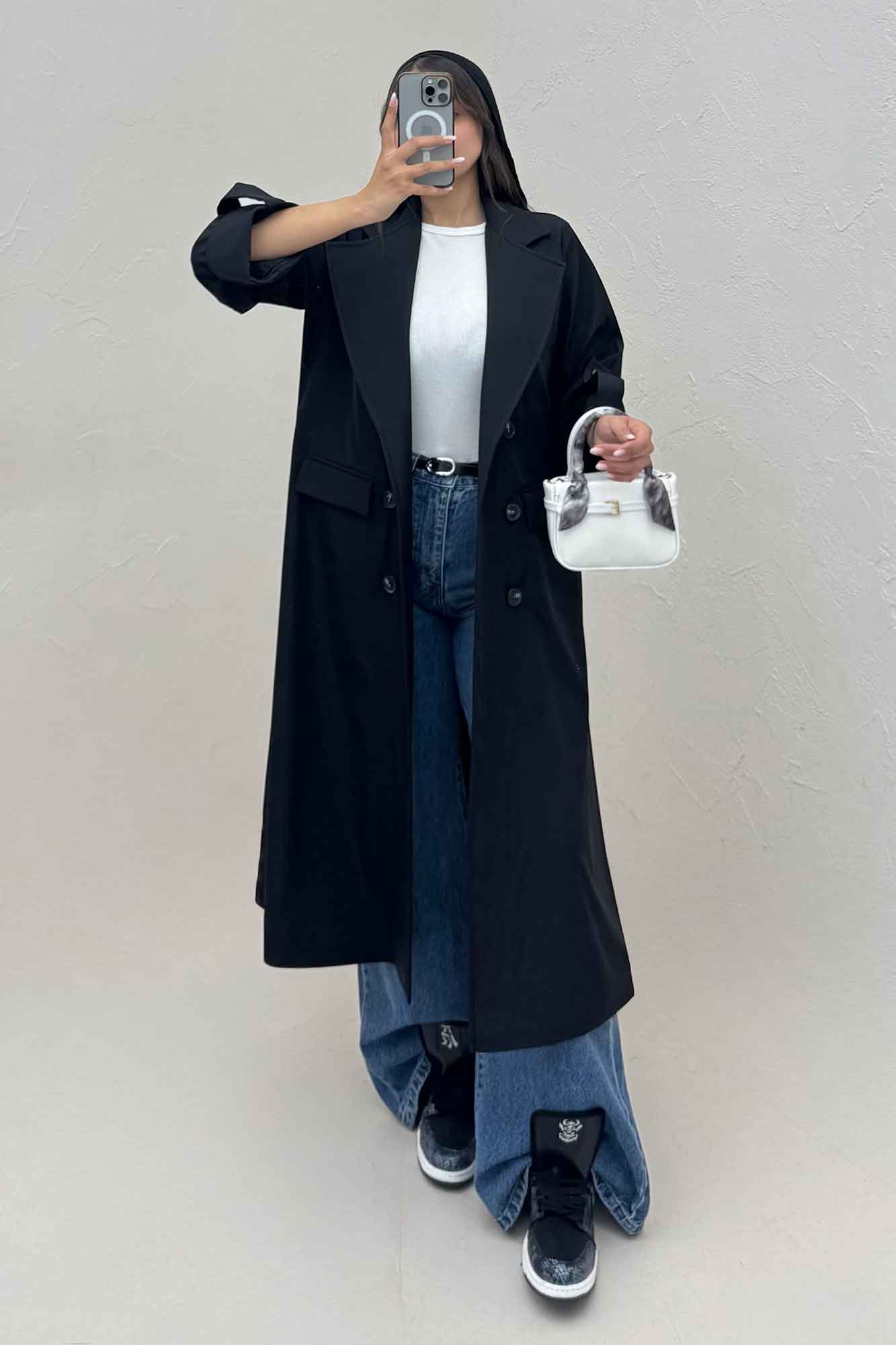 بارانی سانتانا آستین پاگن مدل DEXO