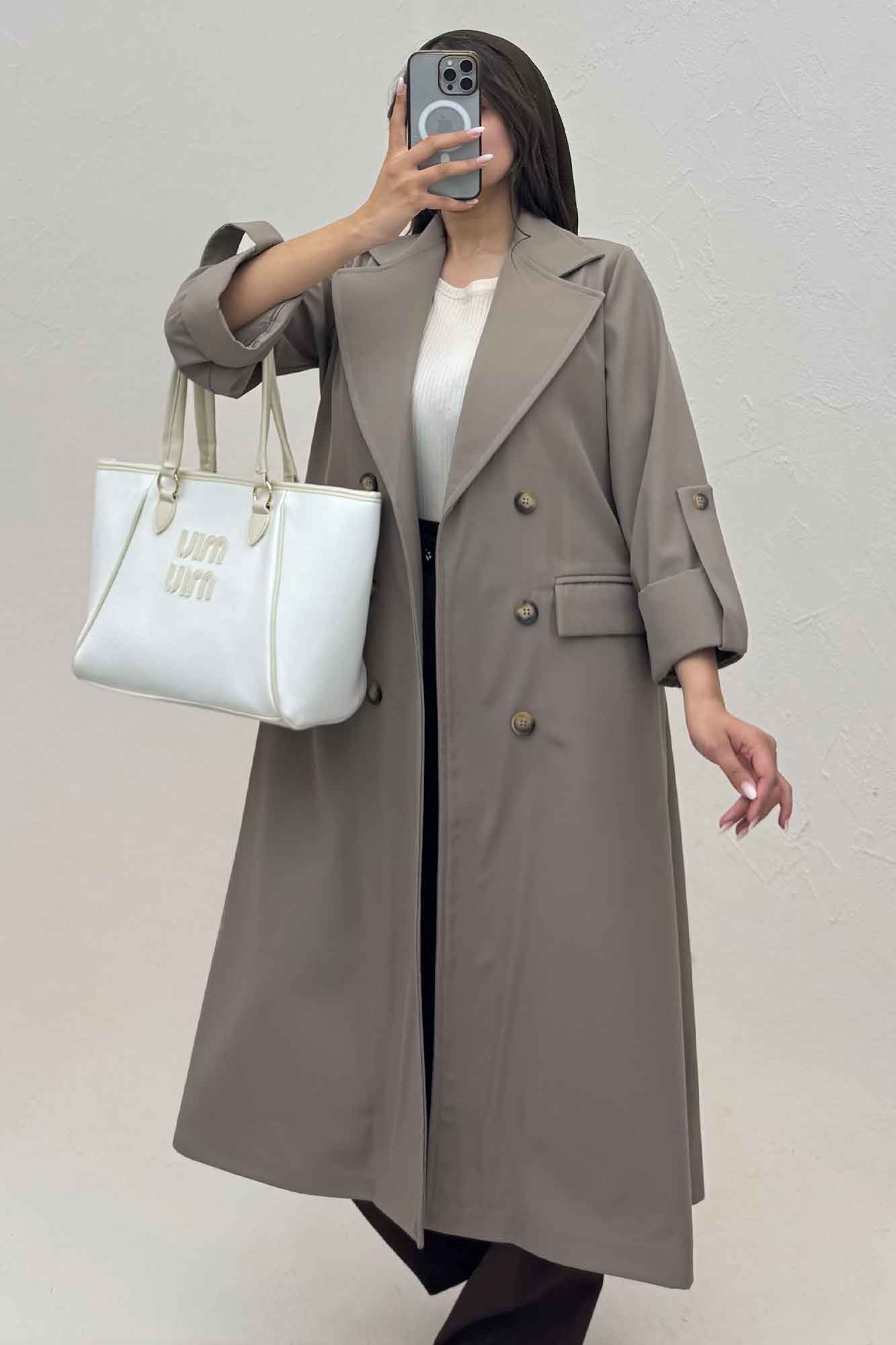 بارانی سانتانا آستین پاگن مدل DEXO