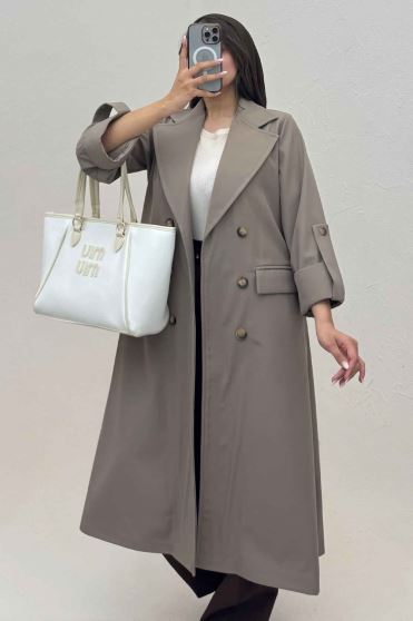 بارانی سانتانا آستین پاگن مدل DEXO