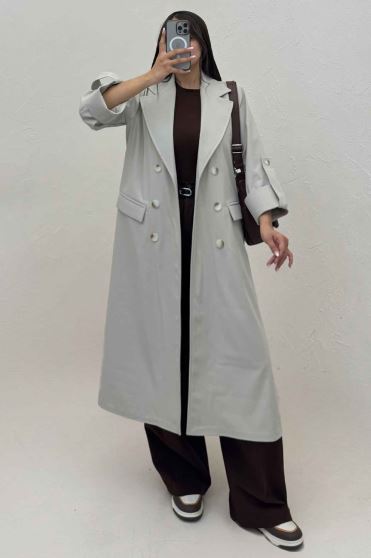 بارانی سانتانا آستین پاگن مدل DEXO