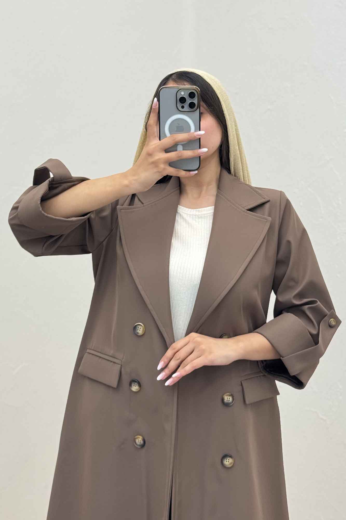 بارانی سانتانا آستین پاگن مدل DEXO