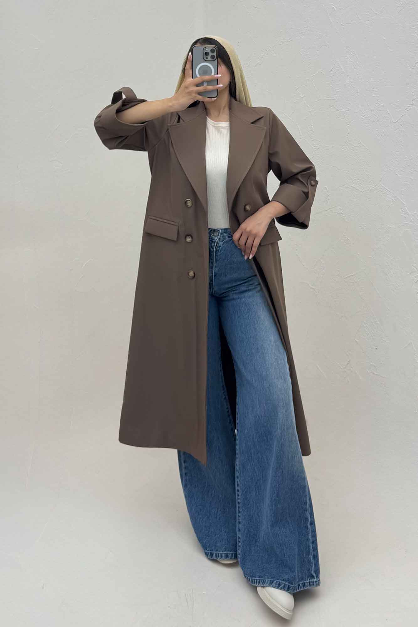 بارانی سانتانا آستین پاگن مدل DEXO