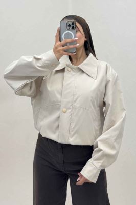 بامبر کتان کاپرا زیپ دکمه کد 443