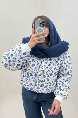 کاپشن طرحدار مچ کش کد 438