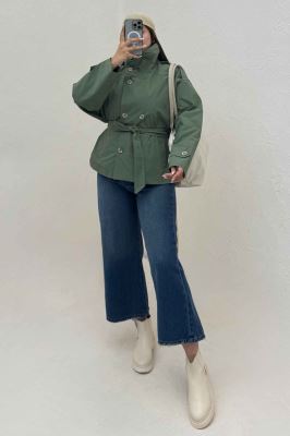 بارانی یقه ایستاده مموری کد 434