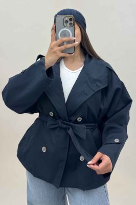 بارانی یقه ایستاده مموری کد 434