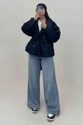 بارانی یقه ایستاده مموری کد 434