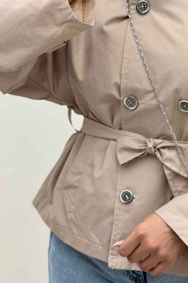 بارانی یقه ایستاده مموری کد 434