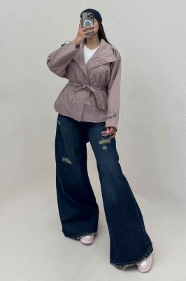 بارانی یقه ایستاده مموری کد 434