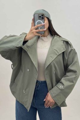 بارانی یقه ایستاده مموری کد 434