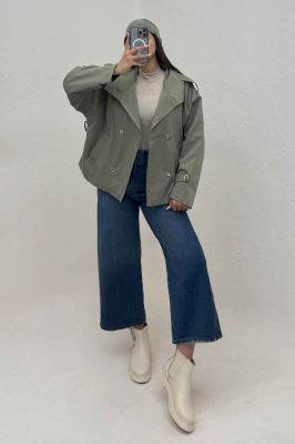 بارانی یقه ایستاده مموری کد 434