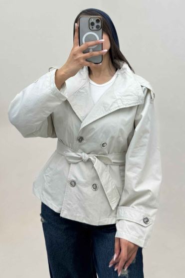 بارانی یقه ایستاده مموری کد 434