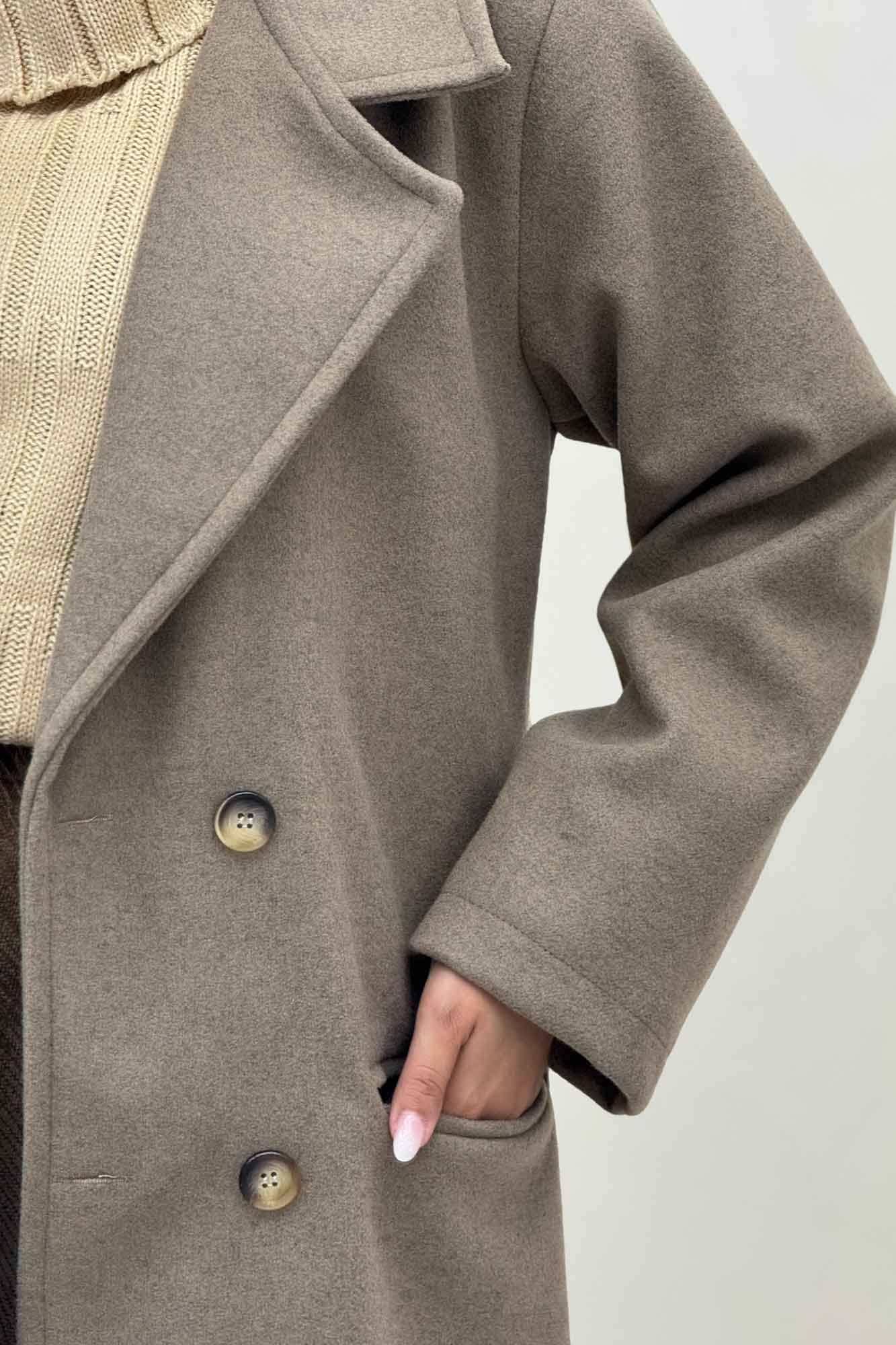 پالتو فوتر آستردار دو جیب پاکتی BEKO