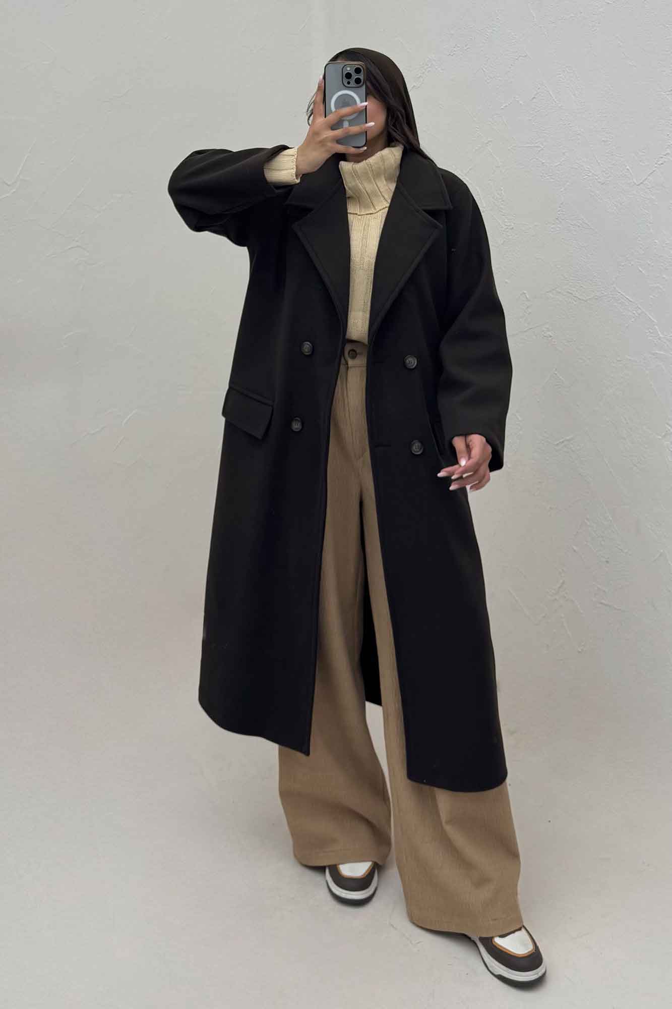 پالتو فوتر آستردار دو جیب پاکتی BEKO