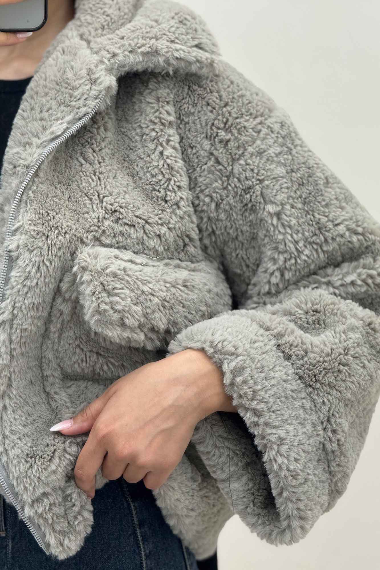 کت پوست دو جیب کد 447