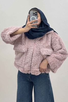 کت پوست دو جیب کد 447