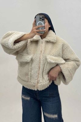 کت پوست دو جیب کد 447