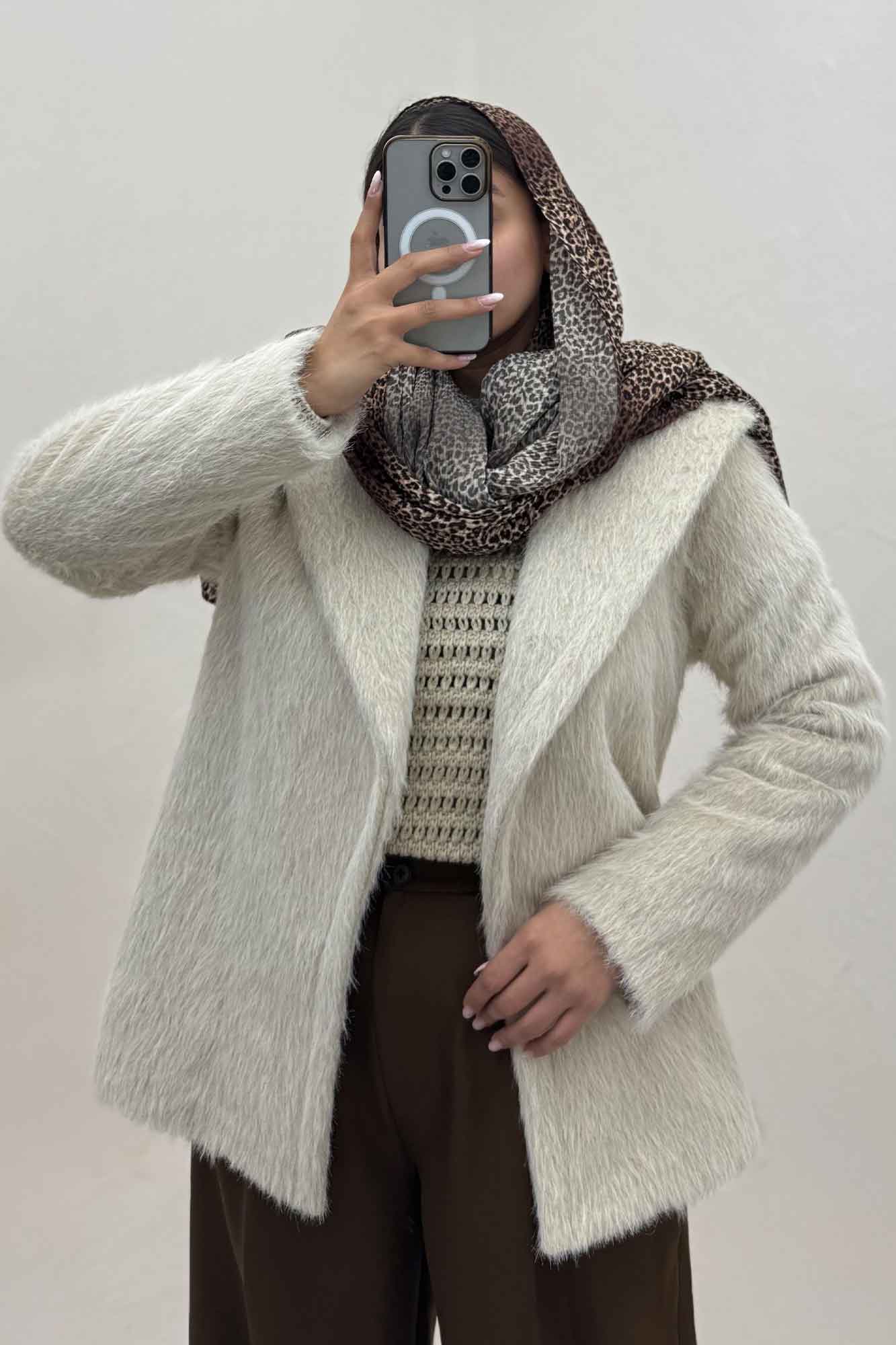 کت خز آستردار شیکو