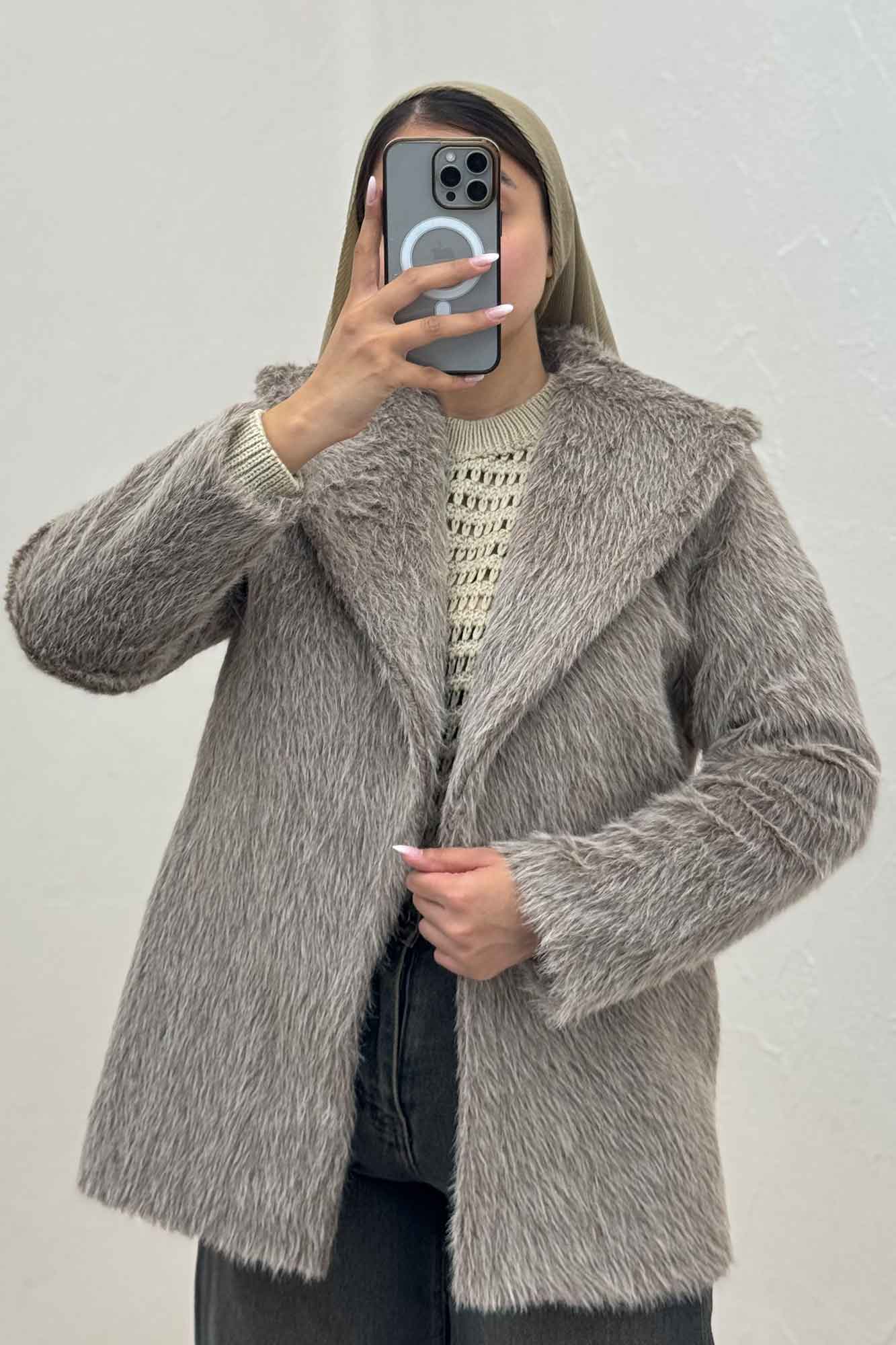 کت خز آستردار شیکو