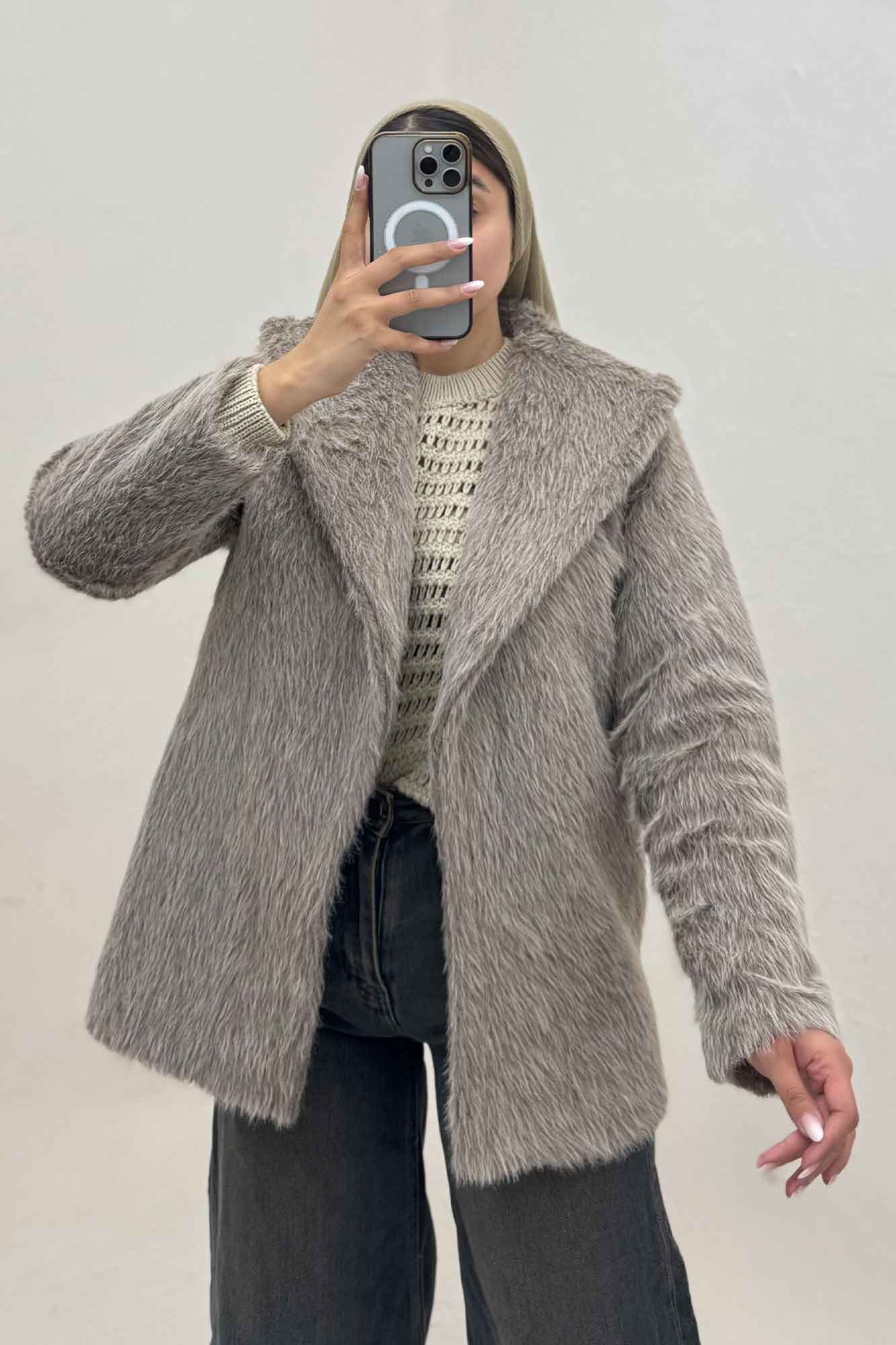 کت خز آستردار شیکو