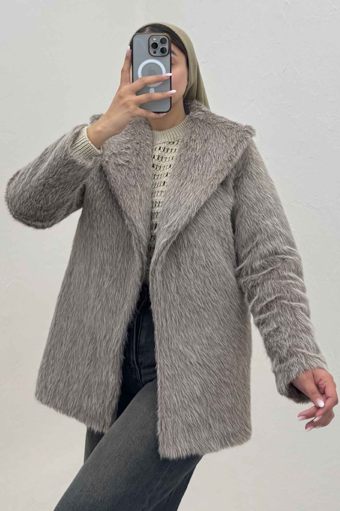 کت خز آستردار شیکو