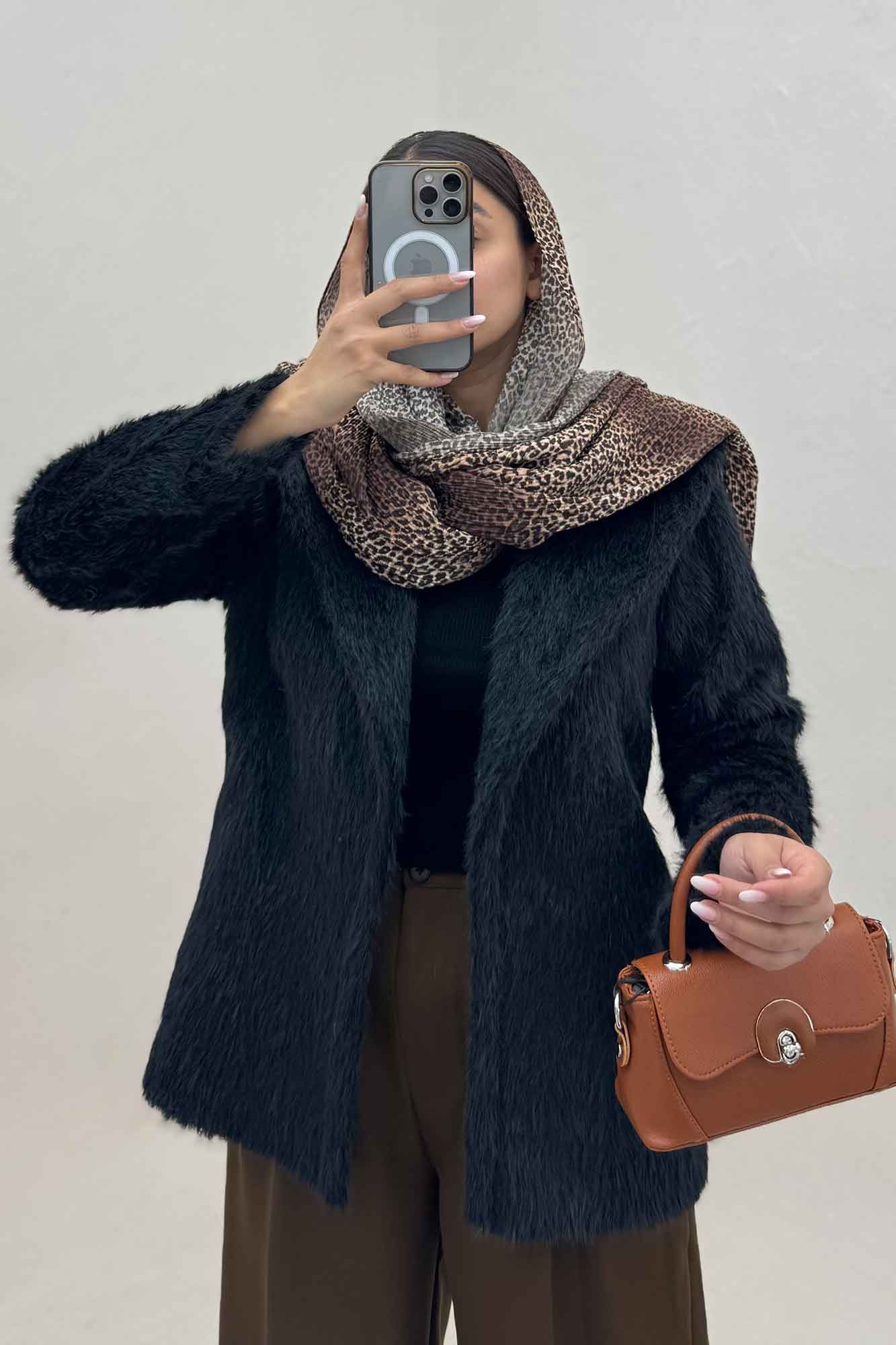 کت خز آستردار شیکو