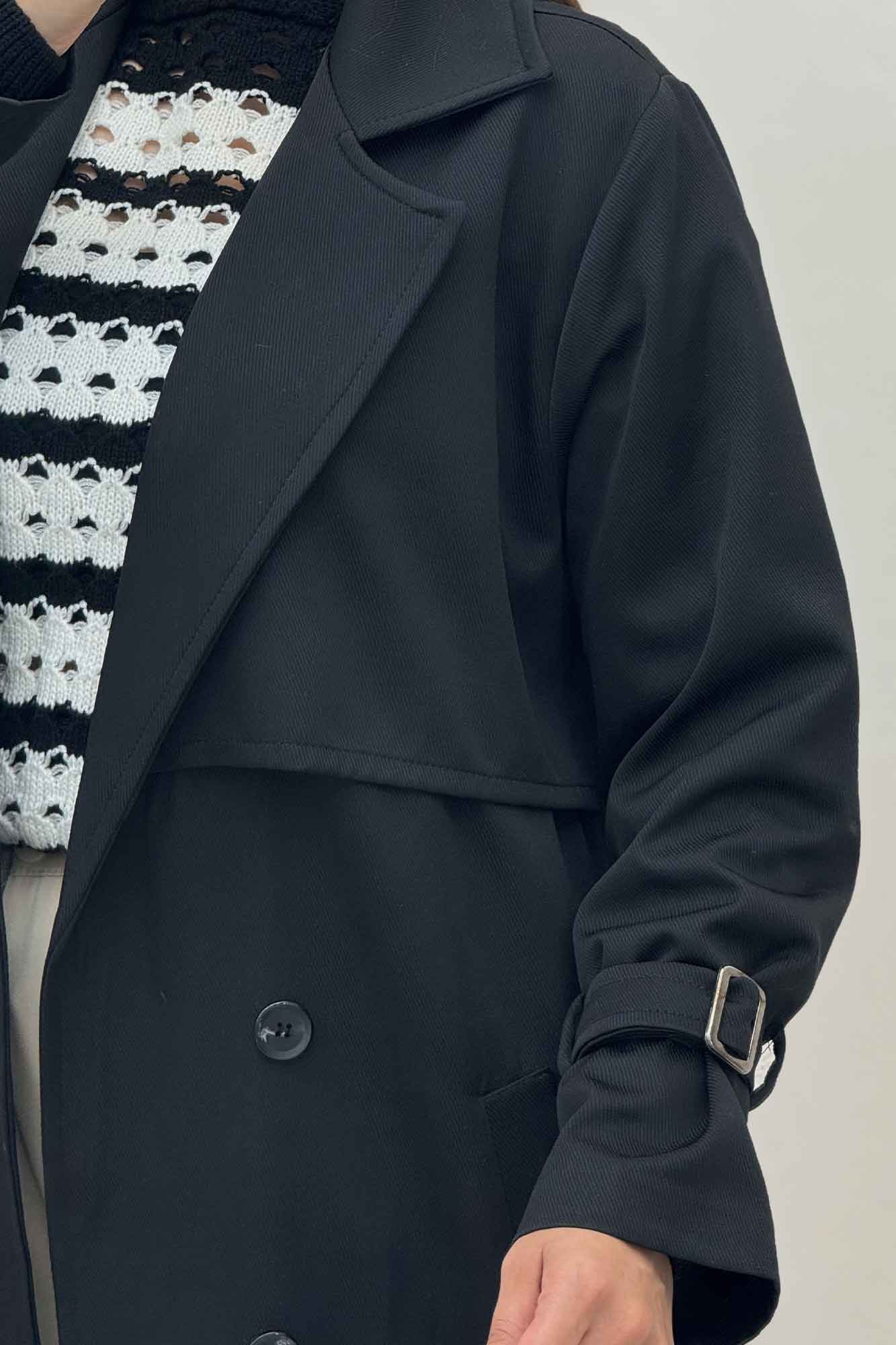 بارانی بلند سانتانا کجراه 