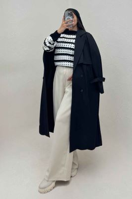 بارانی بلند سانتانا کجراه 