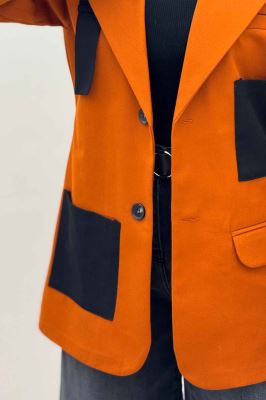 کت کتان کاپرا مدل کایوتی