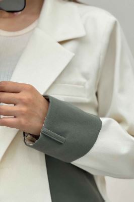 کت کتان کاپرا مدل کایوتی