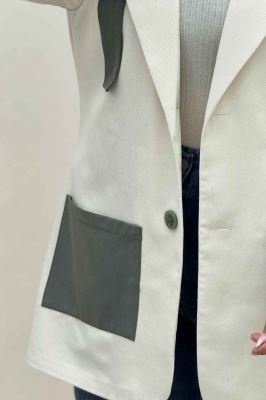 کت کتان کاپرا مدل کایوتی