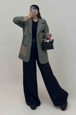 کت کتان کاپرا مدل کایوتی