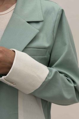 کت کتان کاپرا مدل کایوتی