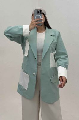 کت کتان کاپرا مدل کایوتی