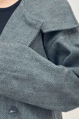 کت فوتر جناقی آستردار یقه چاک