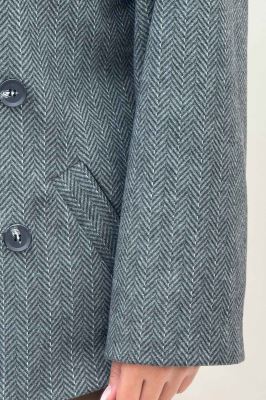 کت فوتر جناقی آستردار یقه چاک