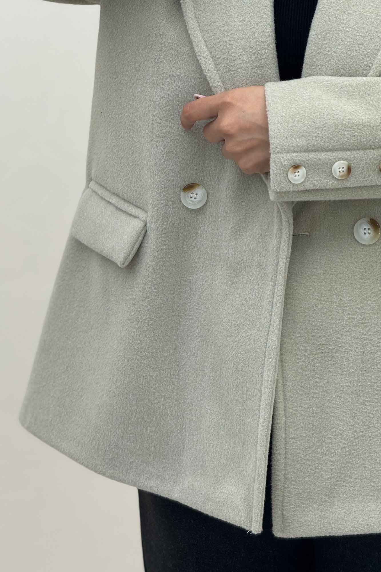 کت فوتر کشمیر دو دکمه