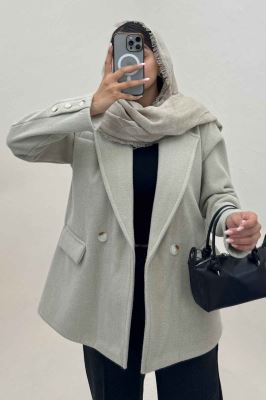 کت فوتر کشمیر دو دکمه