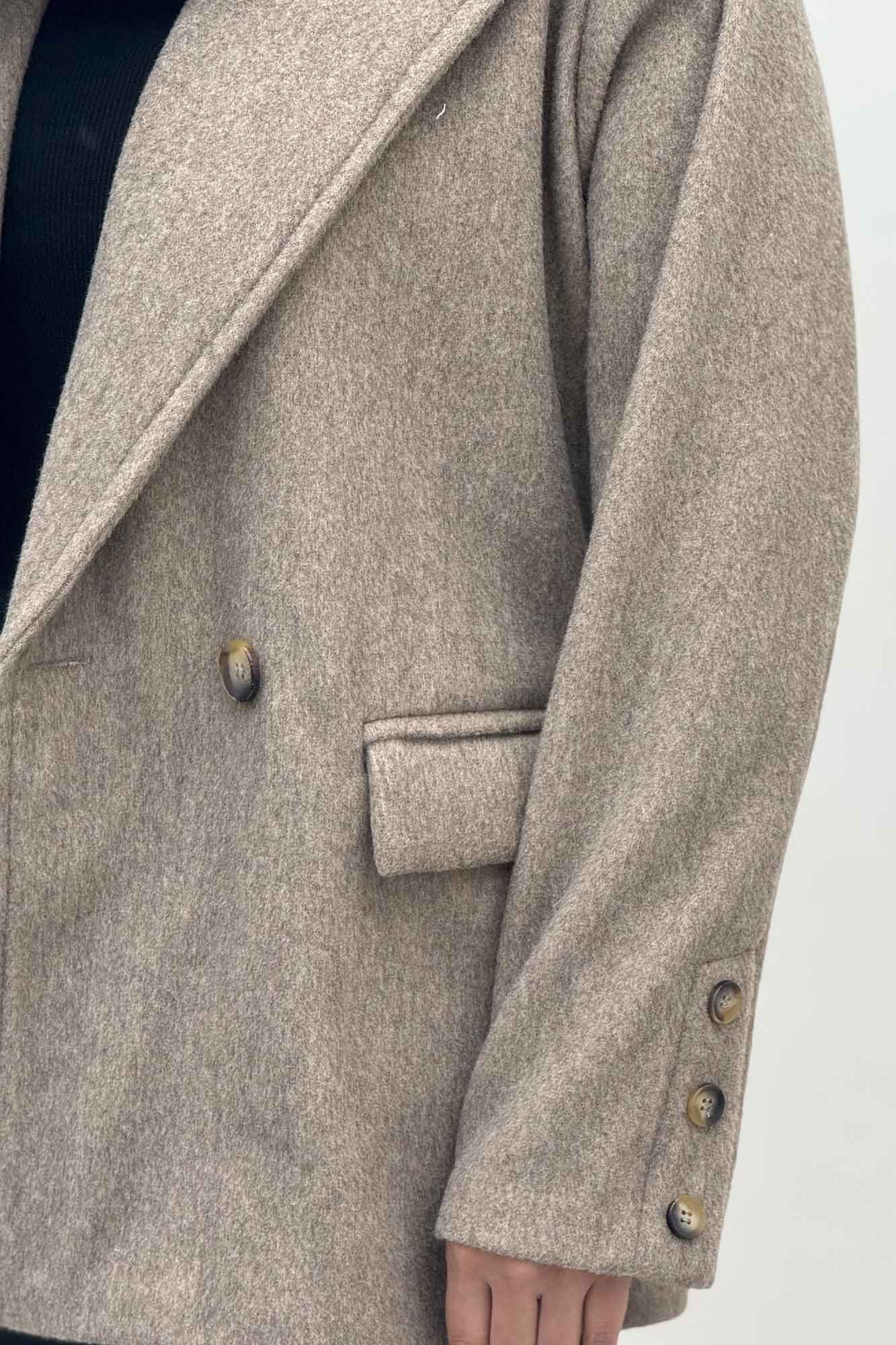 کت فوتر کشمیر دو دکمه