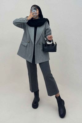 کت فوتر کشمیر دو دکمه