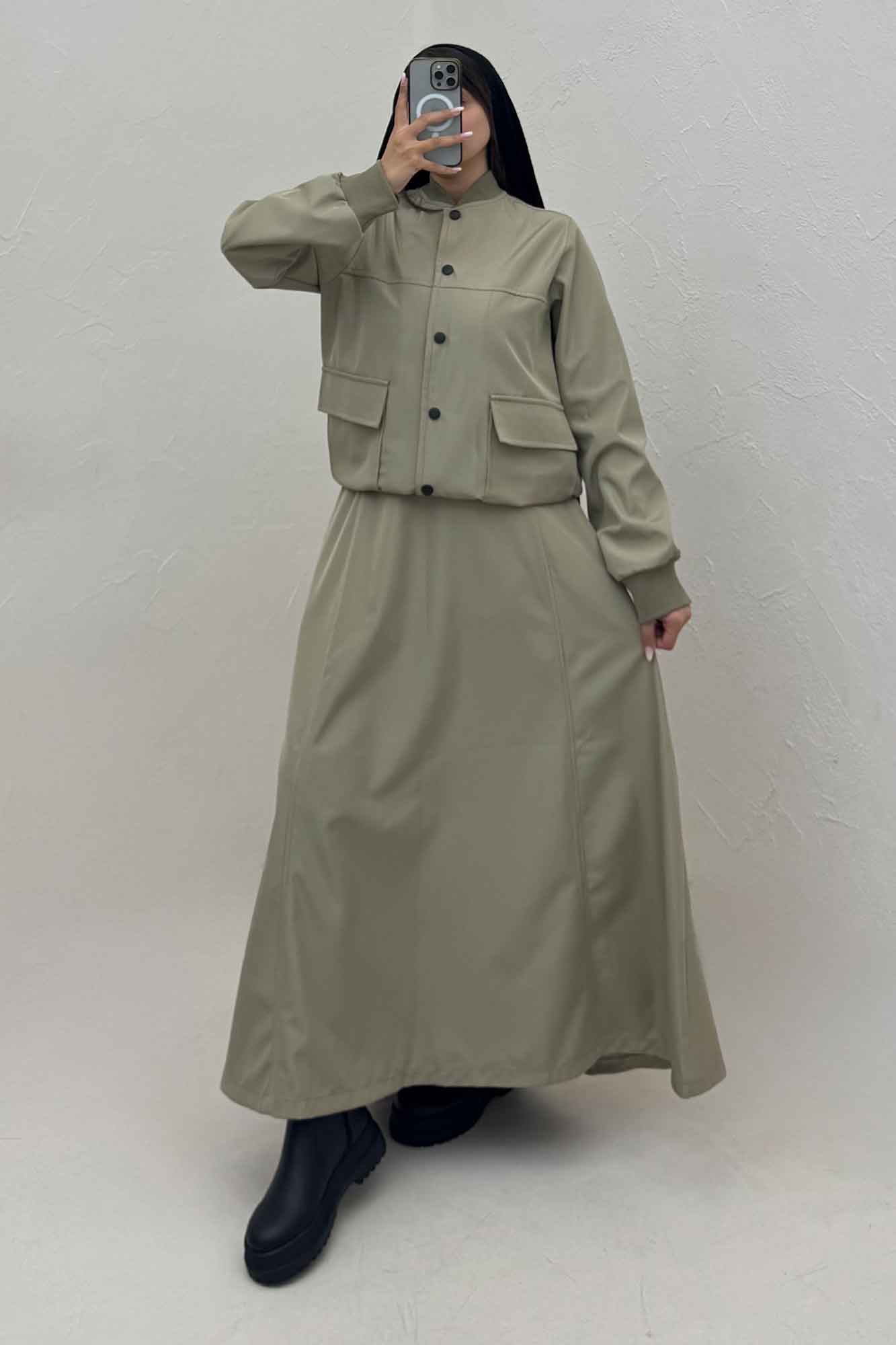 ست بامبر و دامن سانتانا