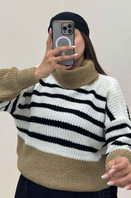 بلوز بافت یقه اسکی راهدار کد 1024